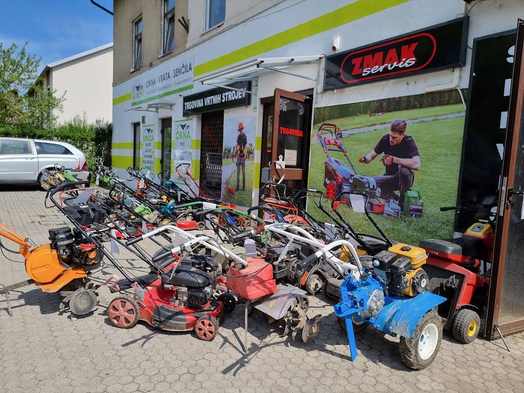 ZMAK SERVIS trgovina in servis vrtnih strojev v Medvodah